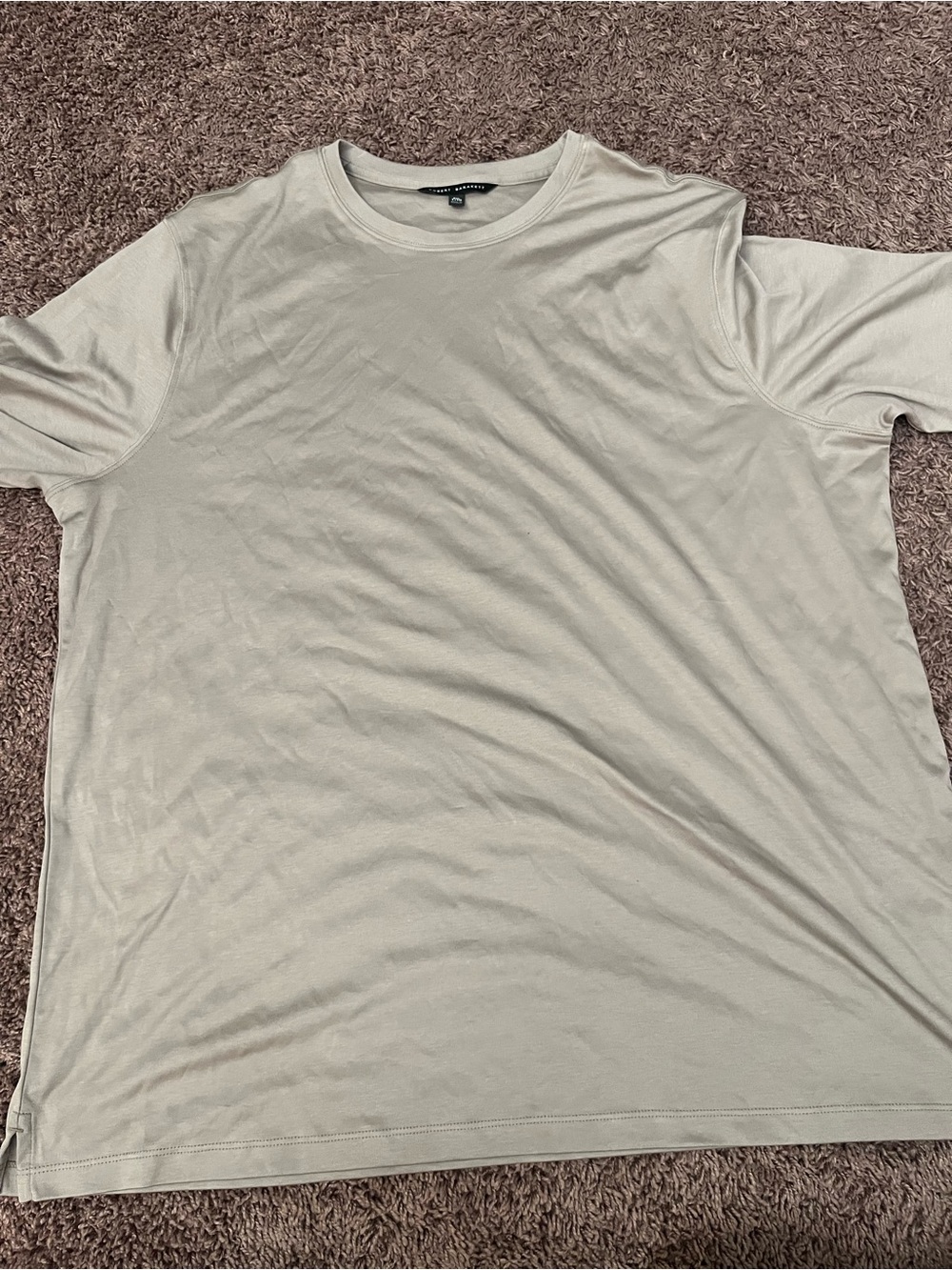 Mens Robert Barakett Blank Ash Rrown T-Shirt Size 3XL